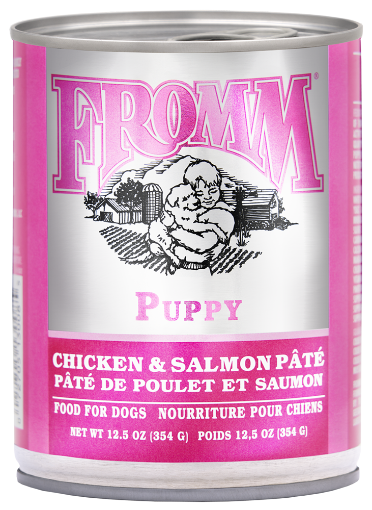 Classic Puppy Chicken & Salmon Pâté Dog Food