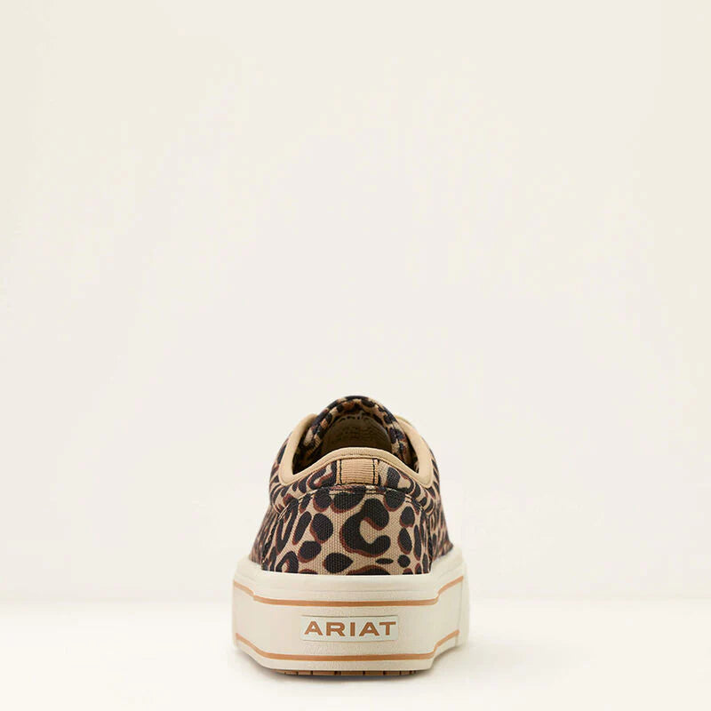 ARIAT WOMEN'S SKYLAR PLATFORM LACE SHORS - LEOPARD