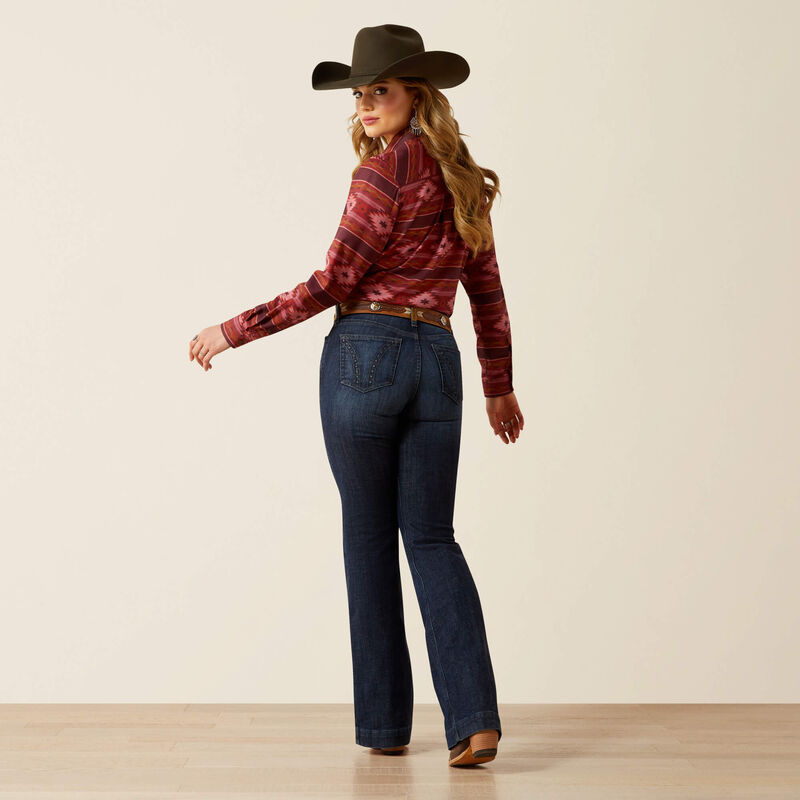 High Rise Frazey Slim Trouser Jeans