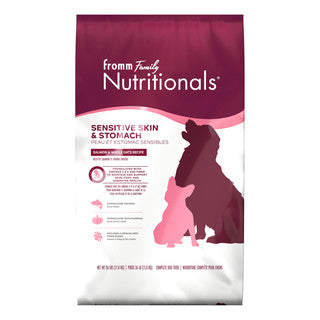 Fromm NUTRITIONALS SENSITIVE SKIN & STOMACH SALMON & Whole Oats Recipe Dog