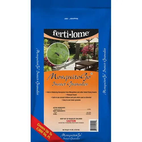 Fertilome MosquitoGo Insect Granules 10lb