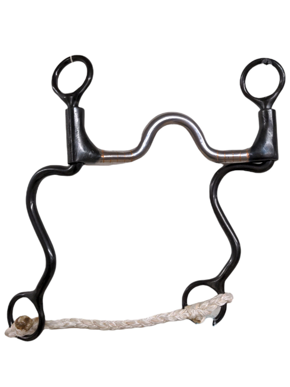 Dutton Bits Calvary Shank Wide Port Western Bit 5'' Mouth