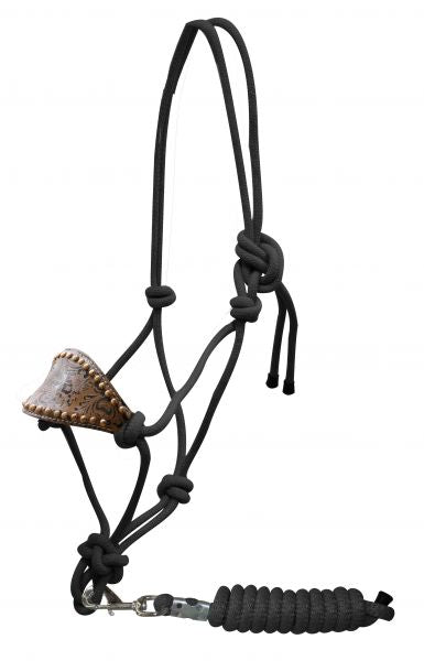 Cowboy Halter with Padded Bronc Style Nose