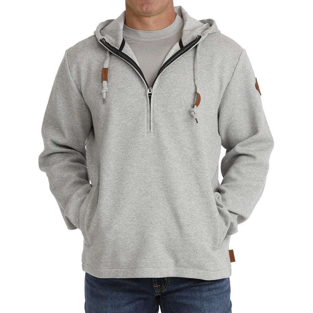 Cinch Men's Grey Pullover Hoodie