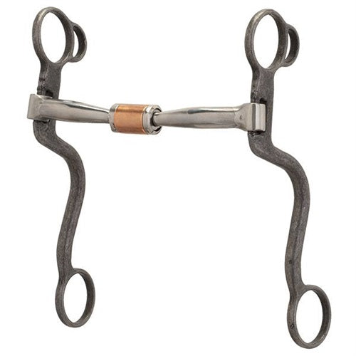 Professional S Shank 7" Cheek, Buffed Black