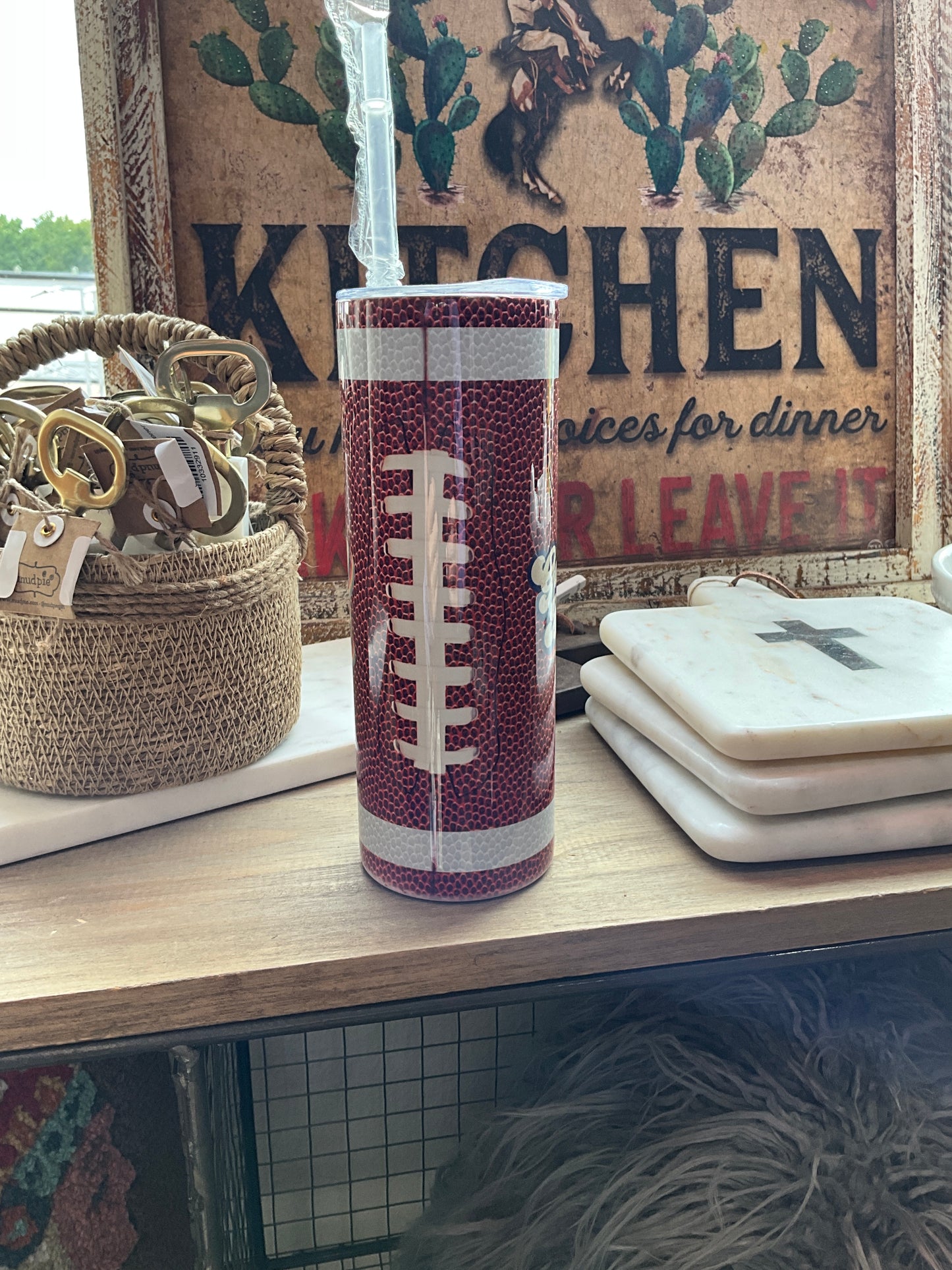 FOOTBALL TUMBLER