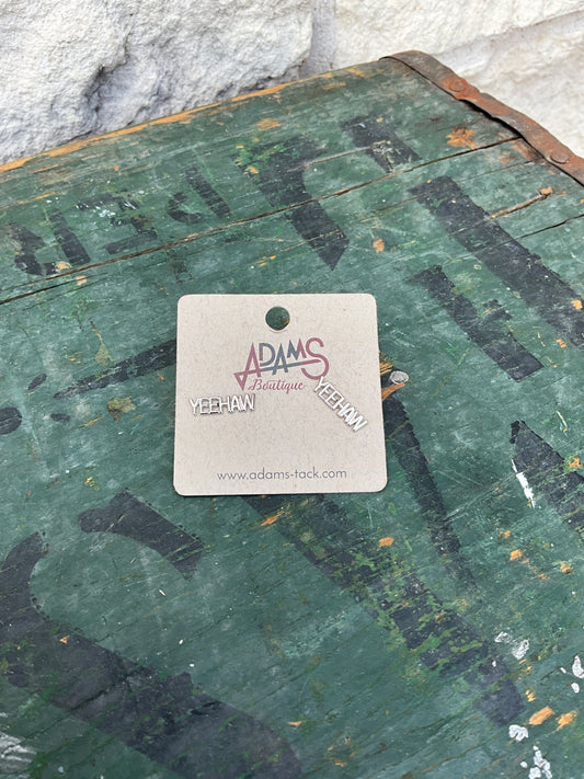 Yeehaw Stud Earrings