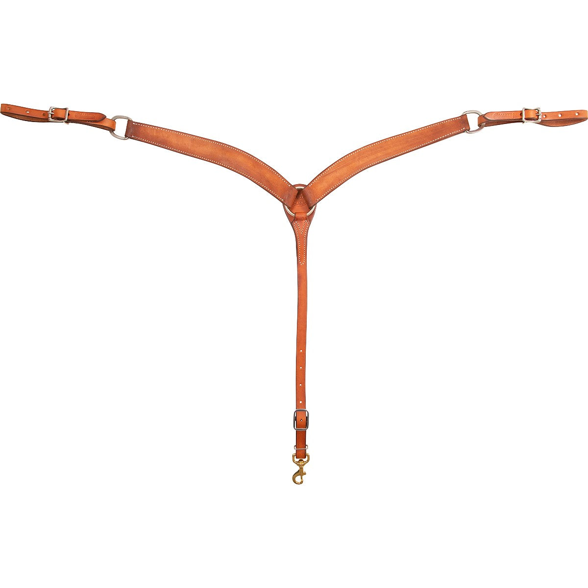 1 3/4” Chestnut Roughout Breastcollar