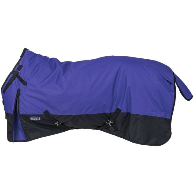 Tough1 600D Turnout Blanket with Snuggit - Purple