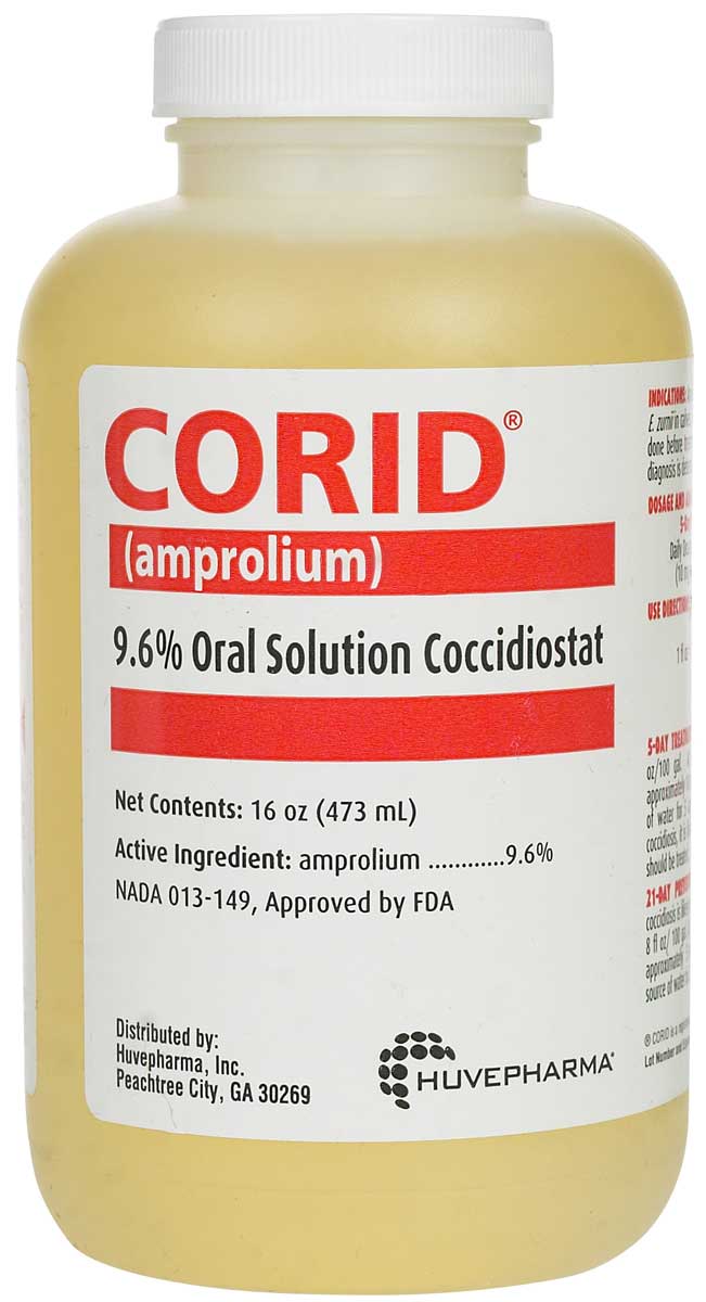 Corid 9.6% Oral Solution 16oz
