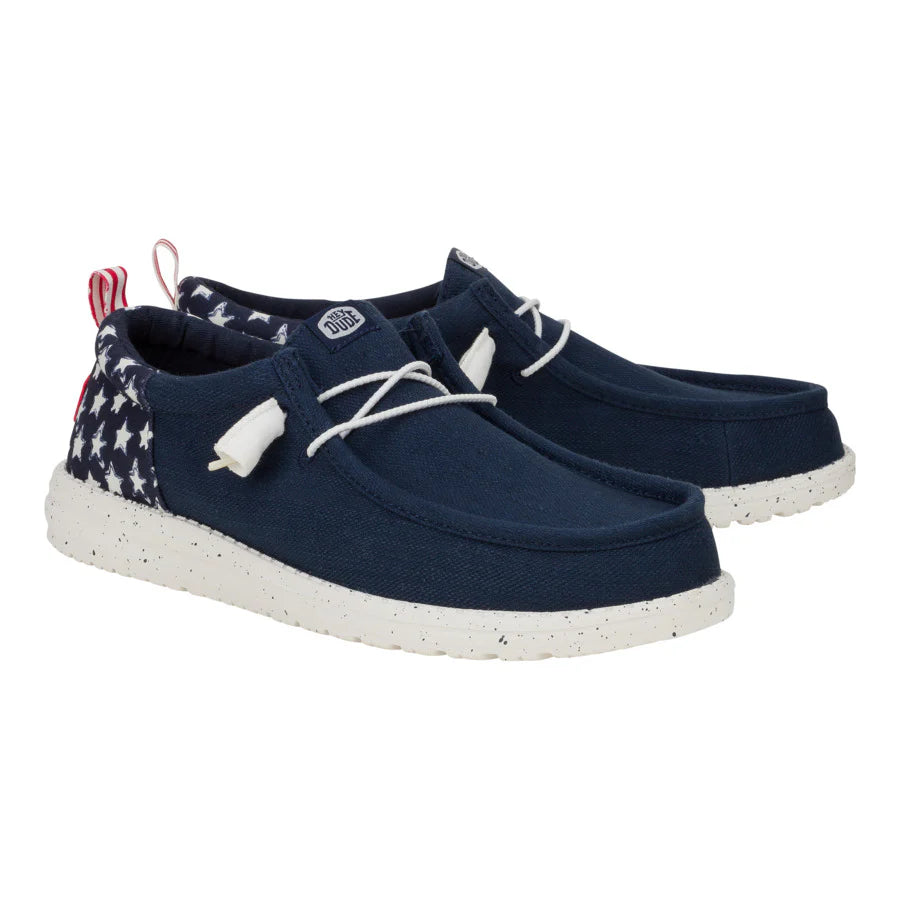Wally Funk Americana Stars NAVY