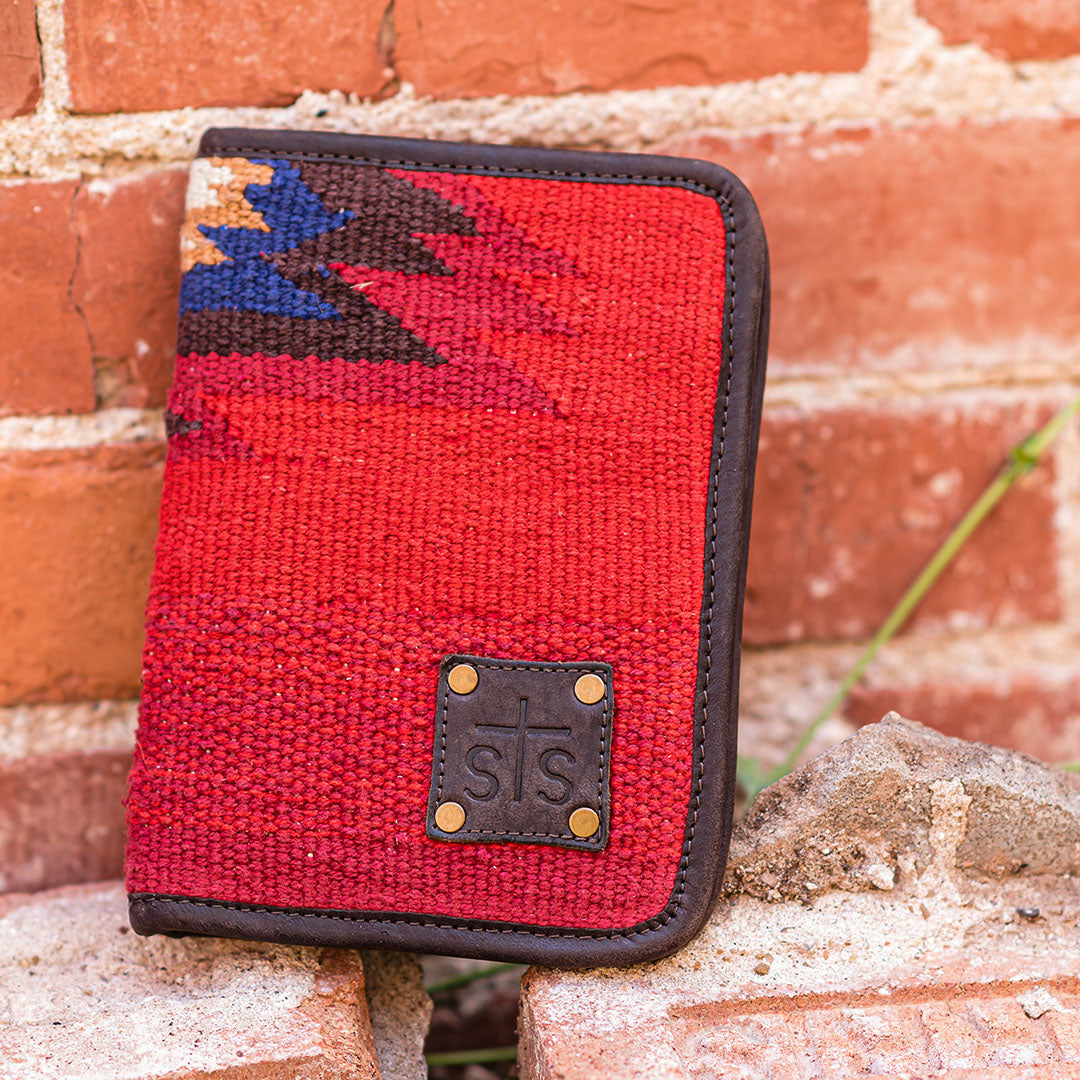 STS CRIMSON SUN MAGNETIC WALLET