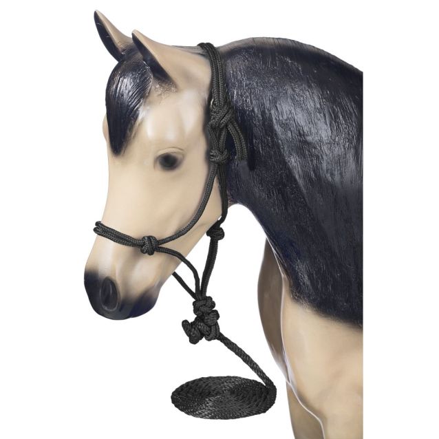 Tough-1 Miniature Poly Rope Halter with Lead