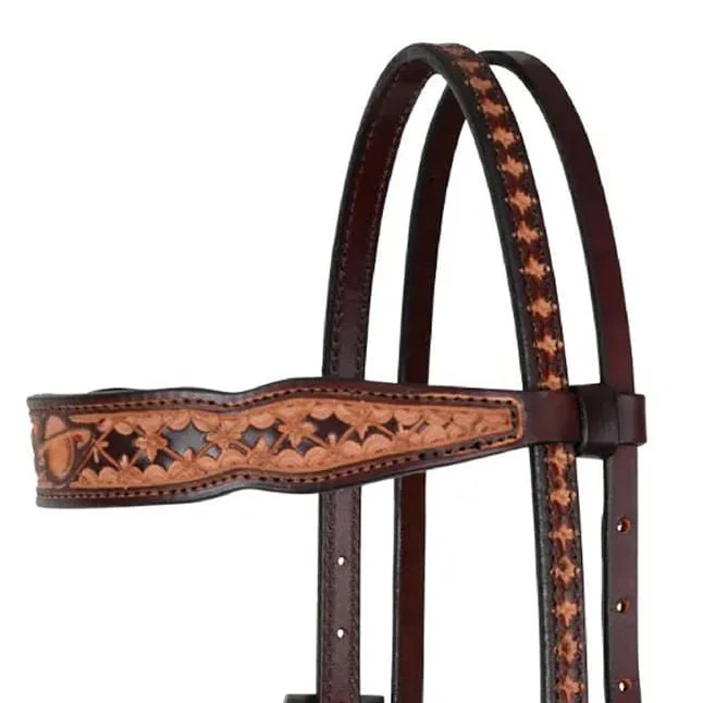 5/8” SATURN RISING VINTAGE HEADSTALL