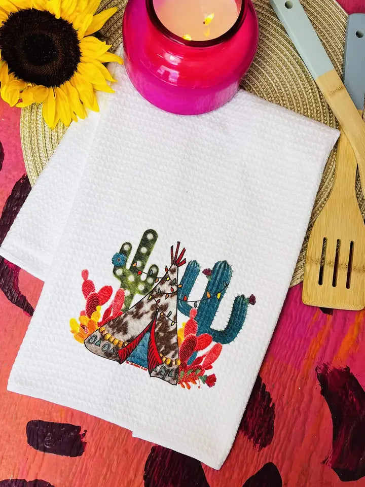 Waffle Weave Decorative Hand Towel 16x23.5"