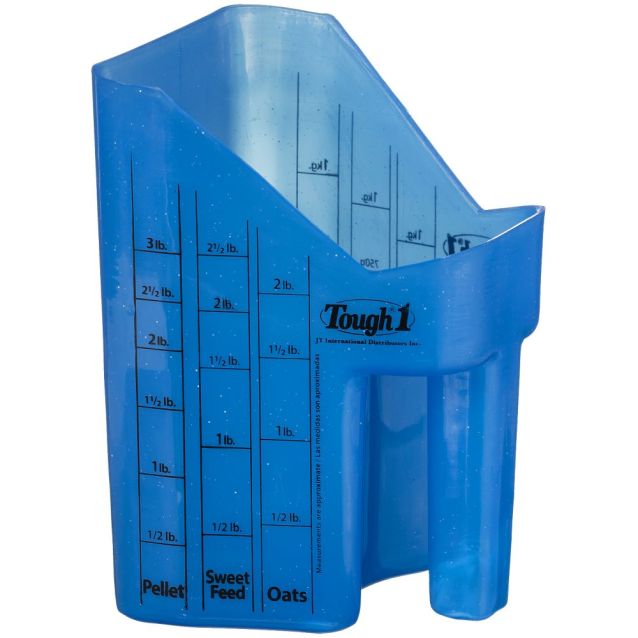 Feed Scoop with Measurements