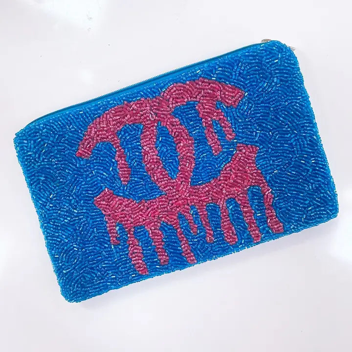 Pink Dripping C Pouch