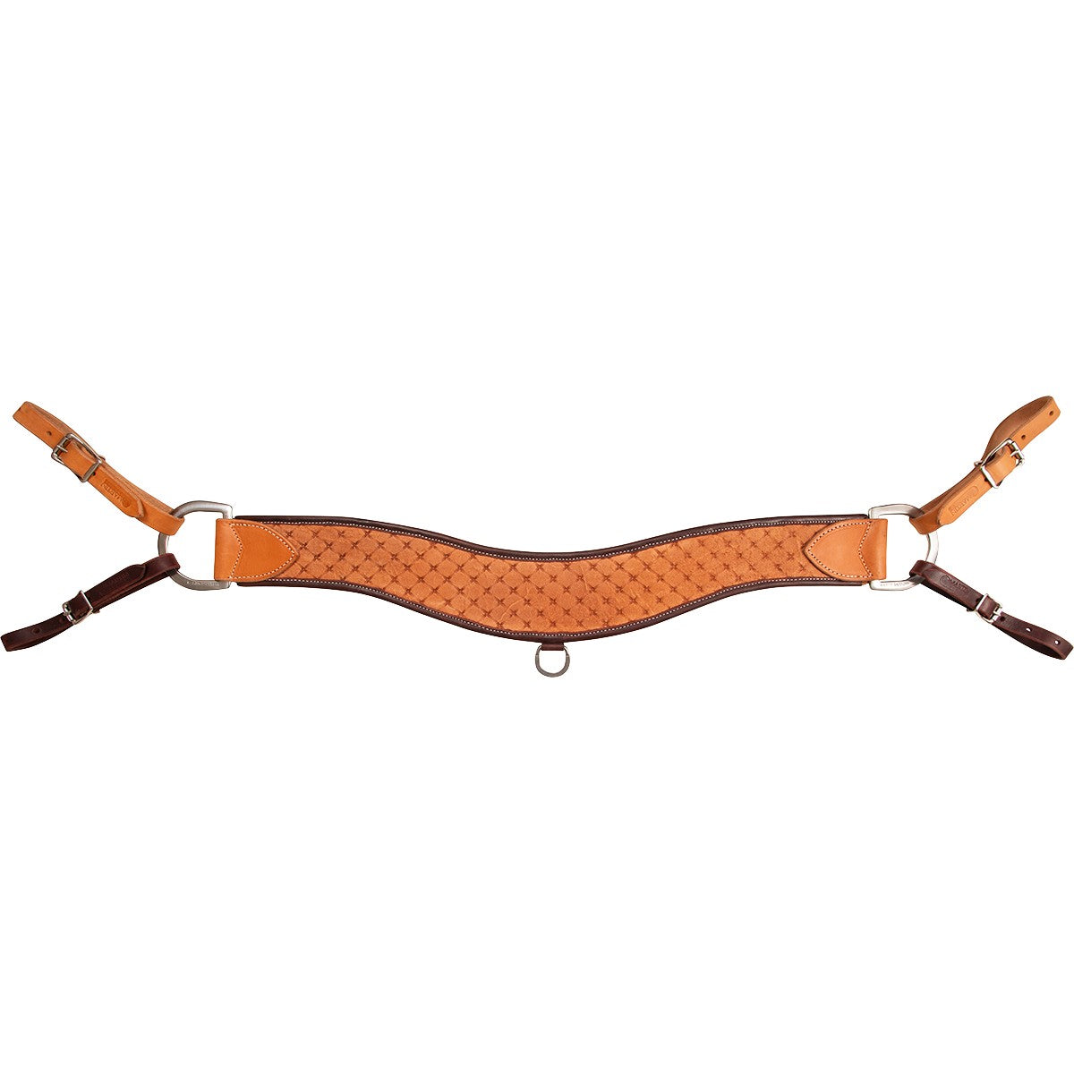 4” STEER ROPER NATURAL QUILTED BREASTCOLLAR