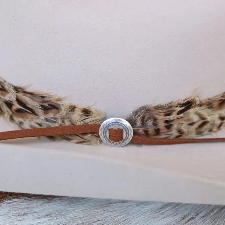 Hat Concho 3/4" Sterling Silver Slotted Concho