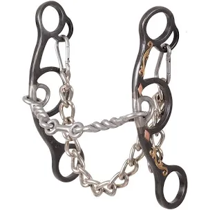 Cervi Twisted Wire Short Shank Dogbone W/ Limited Gag