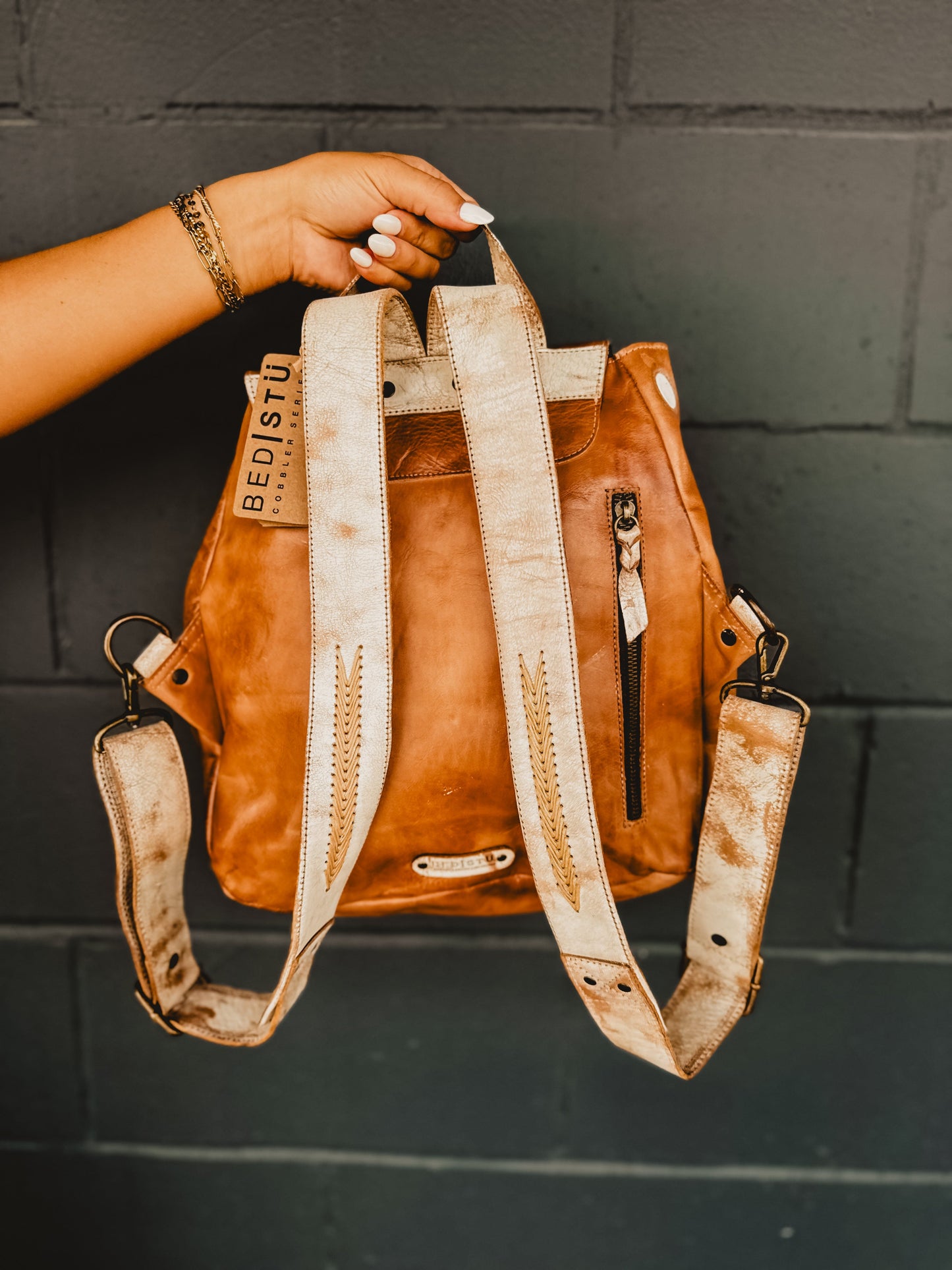 Bed Stu Teji Tan Rustic Nectar Lux