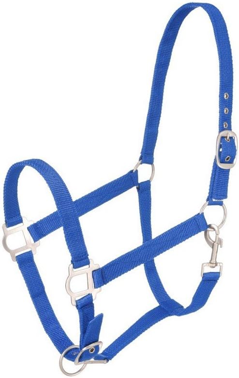Tough 1 Nylon Pony Halter with Satin Hardware