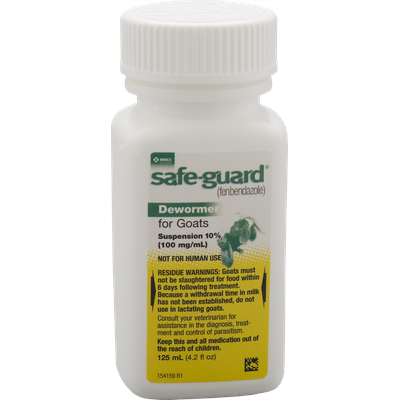 Safe-Guard Goat Wormer Liquid 125 ML