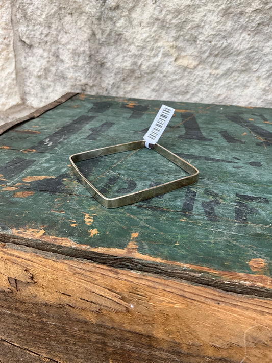 Sterling Square Bangle