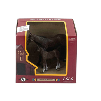 Bc Toy 6666 Quarter Horse Set