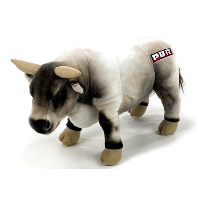 PBR Bull Gray 14"