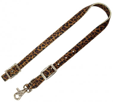 Showman Nylon Wither Strap - Cheetah