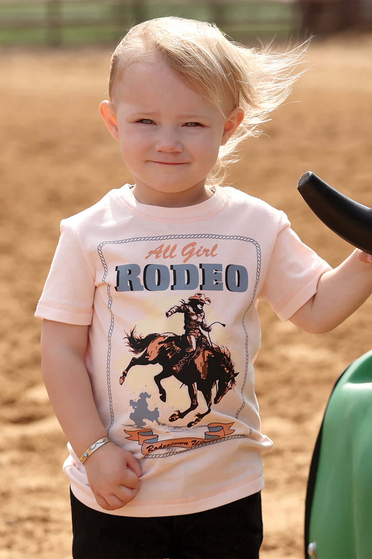 Girls "All Girl Rodeo" Tee