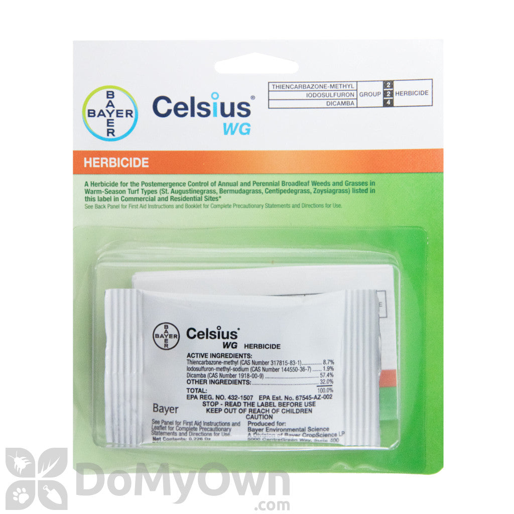 Celsius WG Herbicide - 0.226 oz