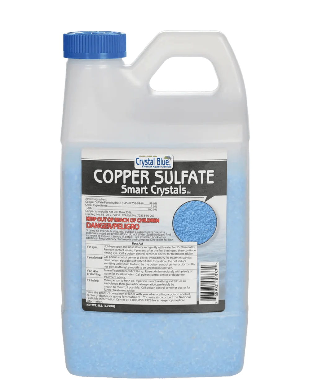 Crystal Blue Copper Sulfate