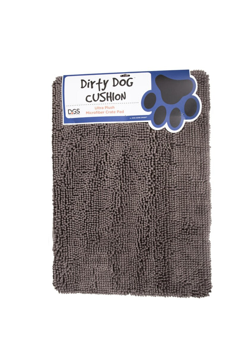 Medium Grey Dirty Dog Cushion