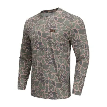 Drift Performance Crew - Long Sleeve - Duck Camo