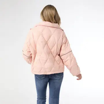 Emma Pullover Down Jacket with Removeable Sleeve - Fall