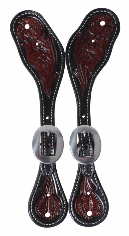PC FLORAL SPUR STRAP BLACK