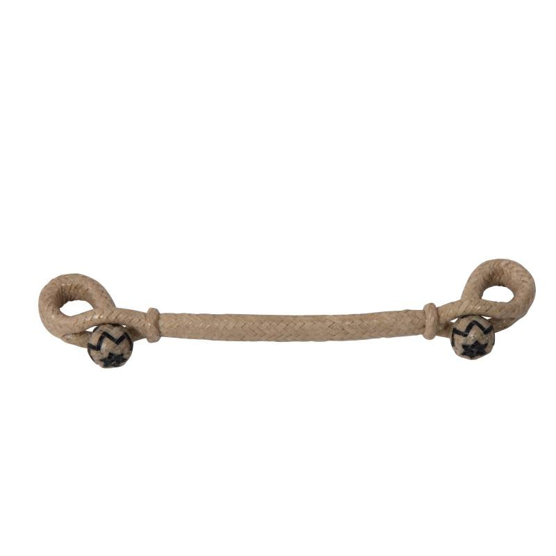 RAWHIDE BIT HOBBLE/SNAFFLE CURB