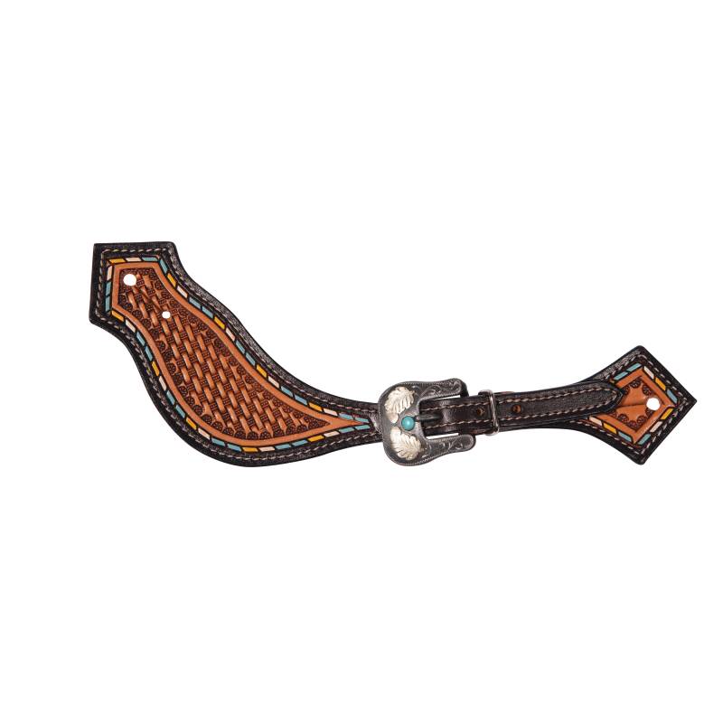 Ladies Turquoise Line Spur Straps