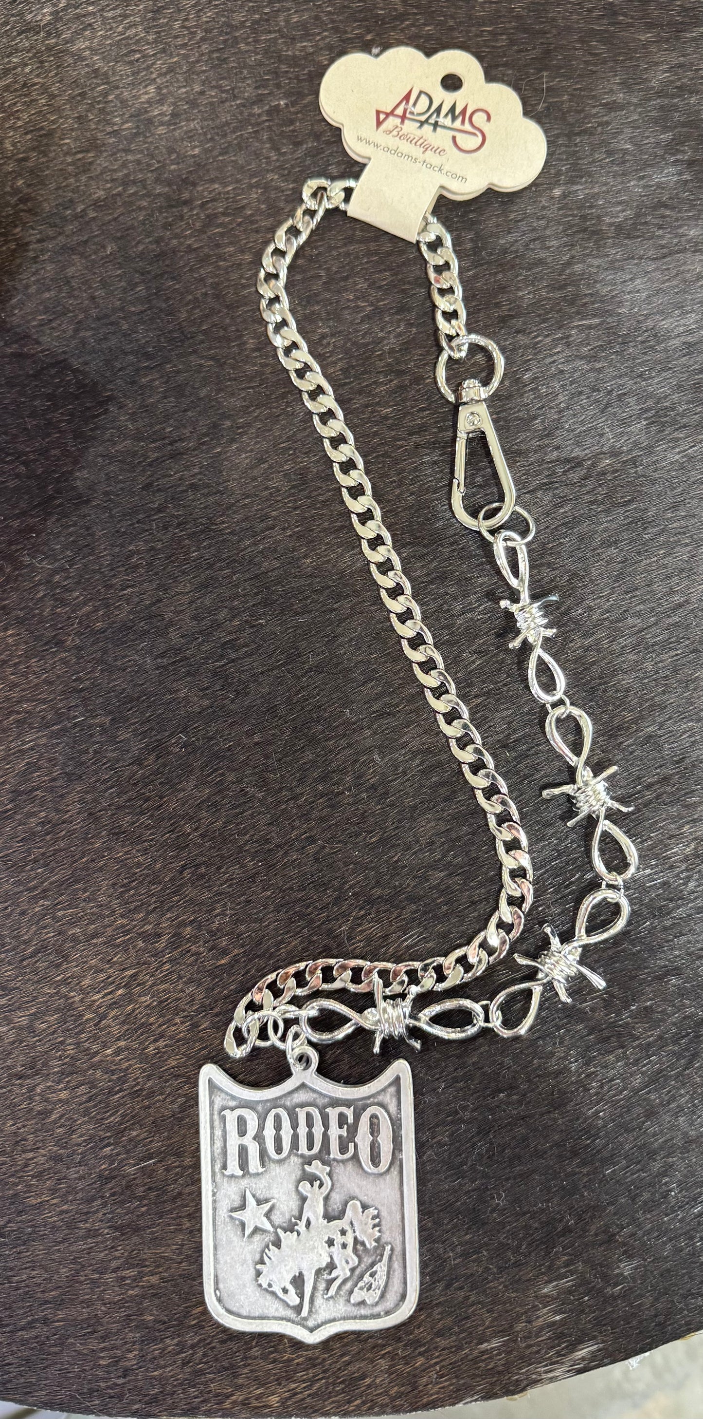 Brabedwire/Chain Rodeo Necklace