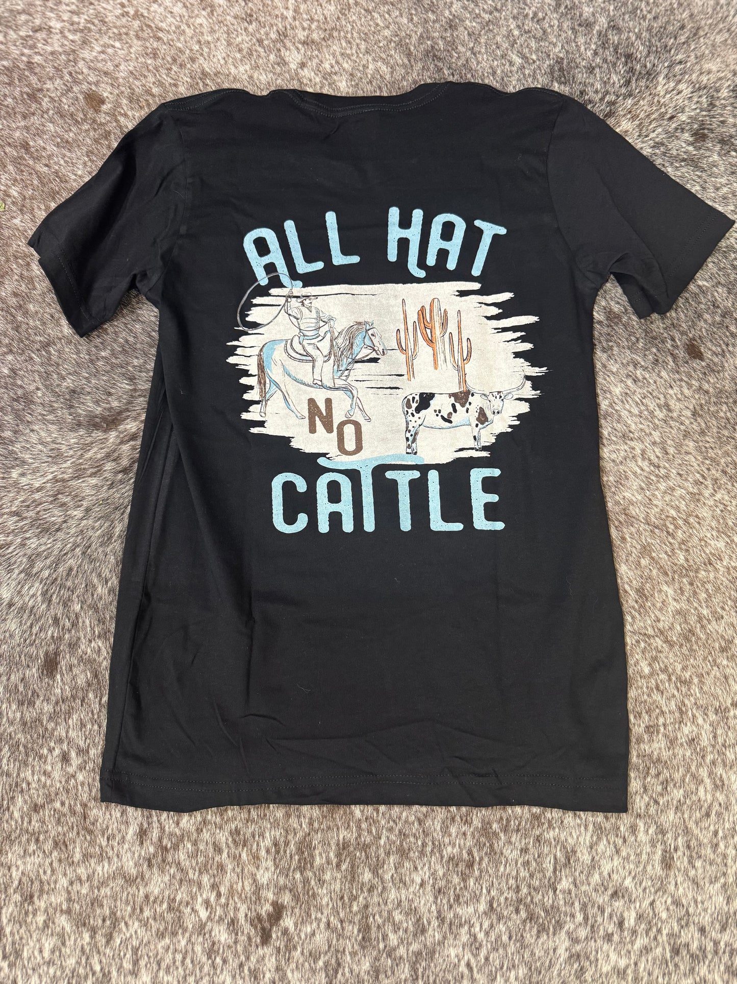 All Hat No Cattle Adams Tack Tee
