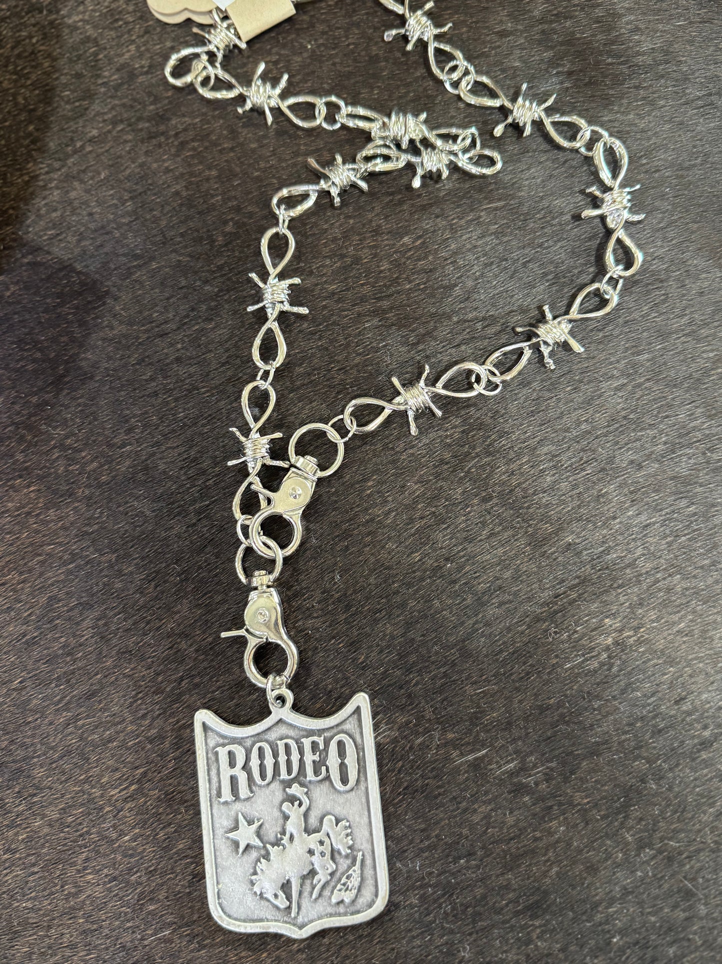 Barbed Wire Rodeo Necklace