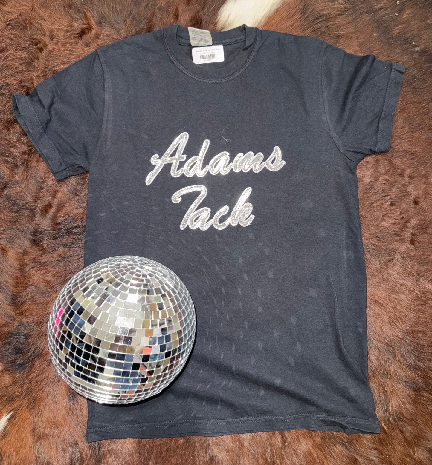 Sequin Adams Tack Tee