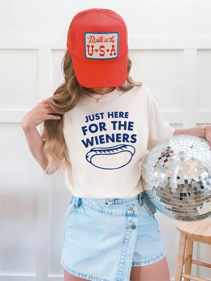 Here For the Weiners Tee