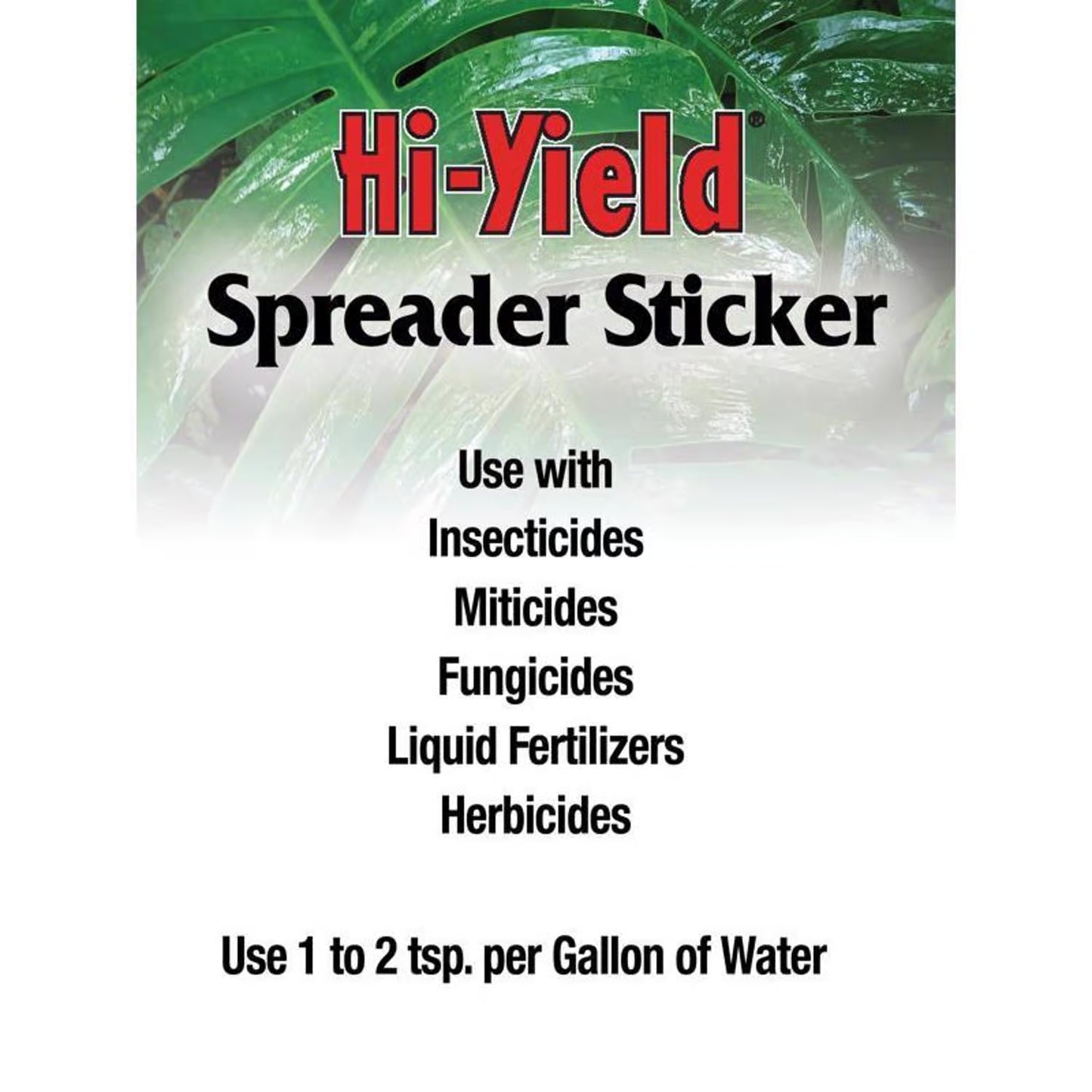 Hi Yield Spreader Sticker-8 oz