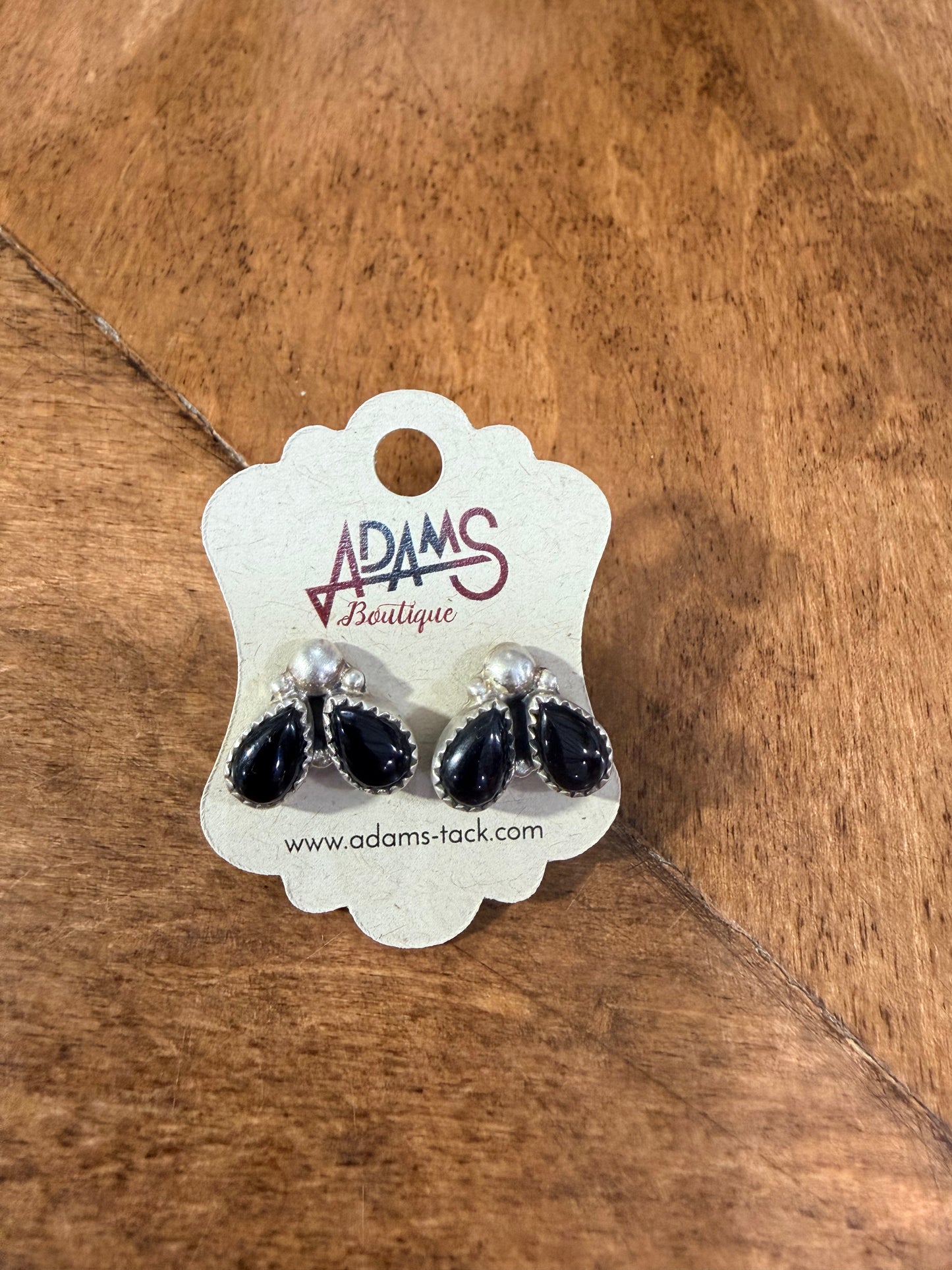 Silver & Onyx Cluster