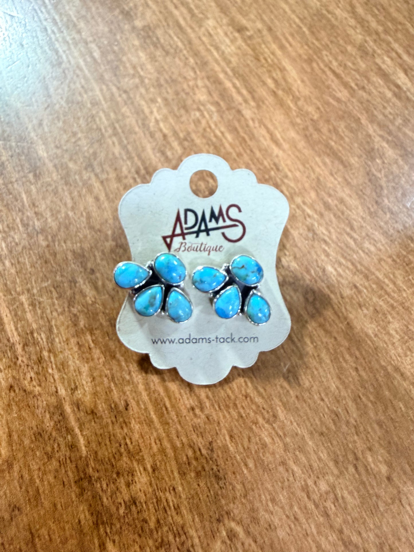 Silver & Turquoise Cluster