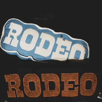 Rodeo Ready Throw Pillow Denim