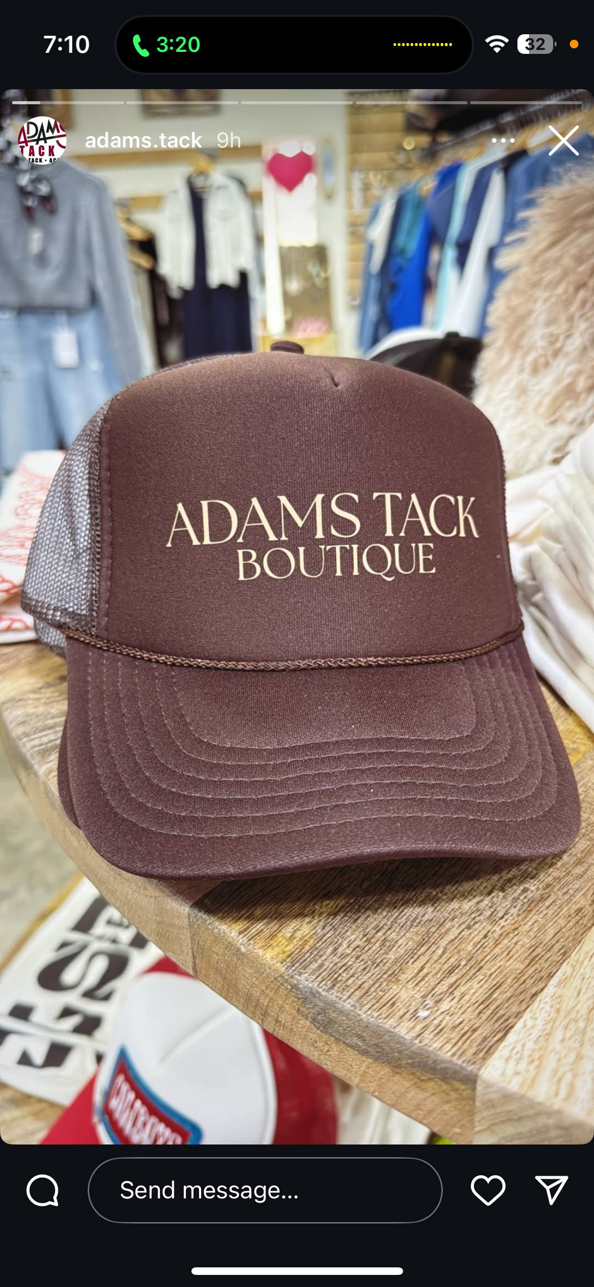 Adams Tack Boutique Trucker
